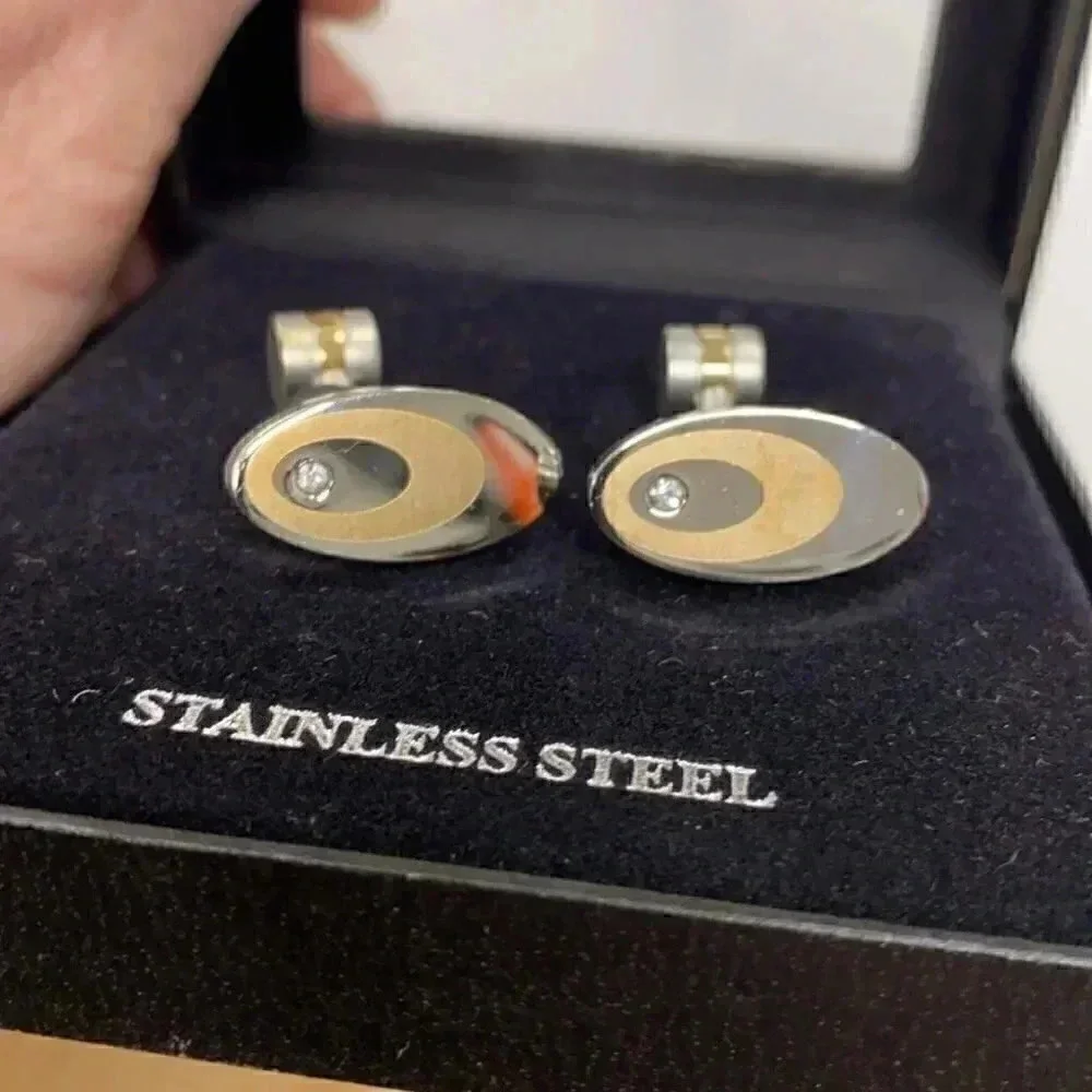 Stainless Steel cuff links